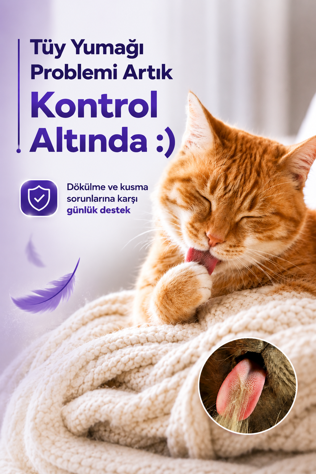 PawVitaPet Kedi Malt Macunu – Tüy Dökülmesini Azaltan, Tüy Yumağı ve Kusma Önleyici Multivitamin Takviyesi (100 gr)